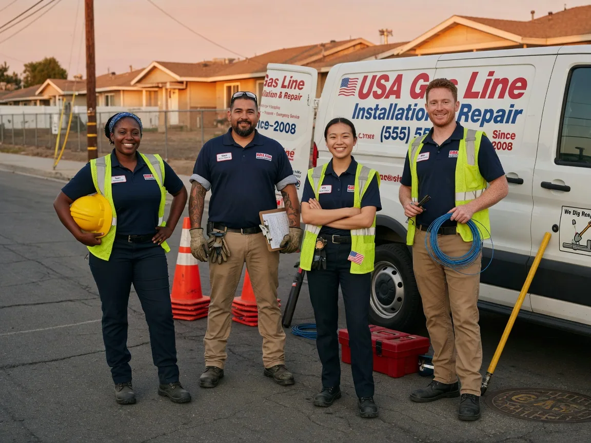 Gas Line Installation company in Barnesville, MN